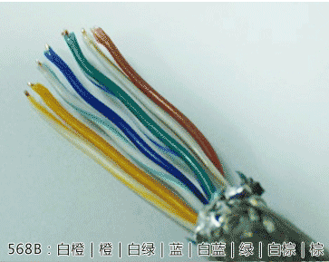 七类水晶头制作方法